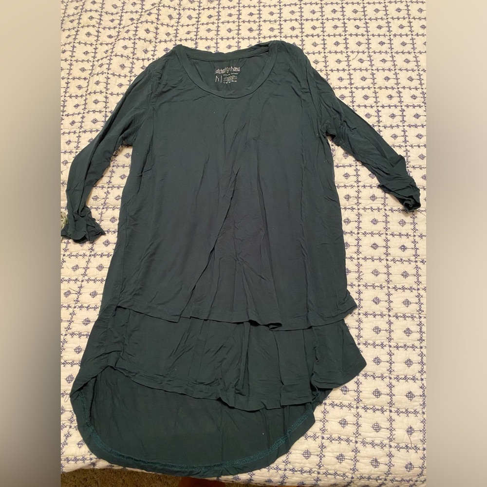 Latched Mama tunic style nursing top